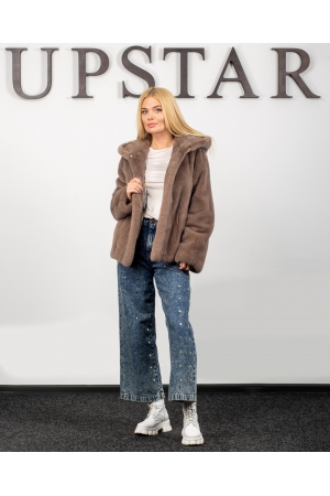 Шуба из норки