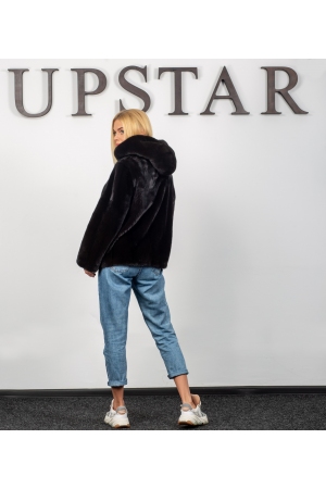 Шуба из норки