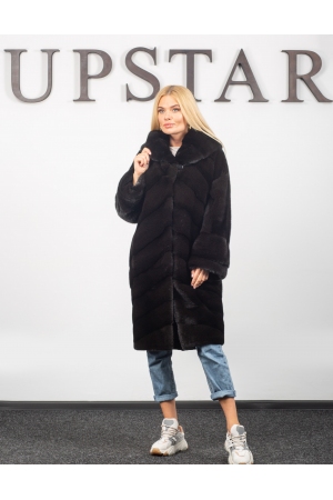 Шуба из норки