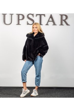 Шуба из норки