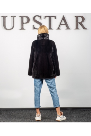 Шуба из норки