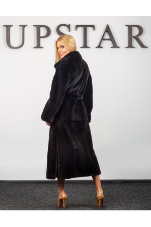 Шуба из норки