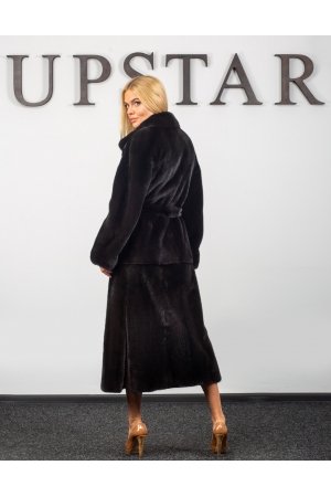 Шуба из норки