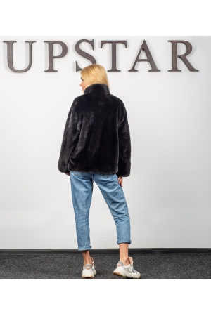 Шуба из норки