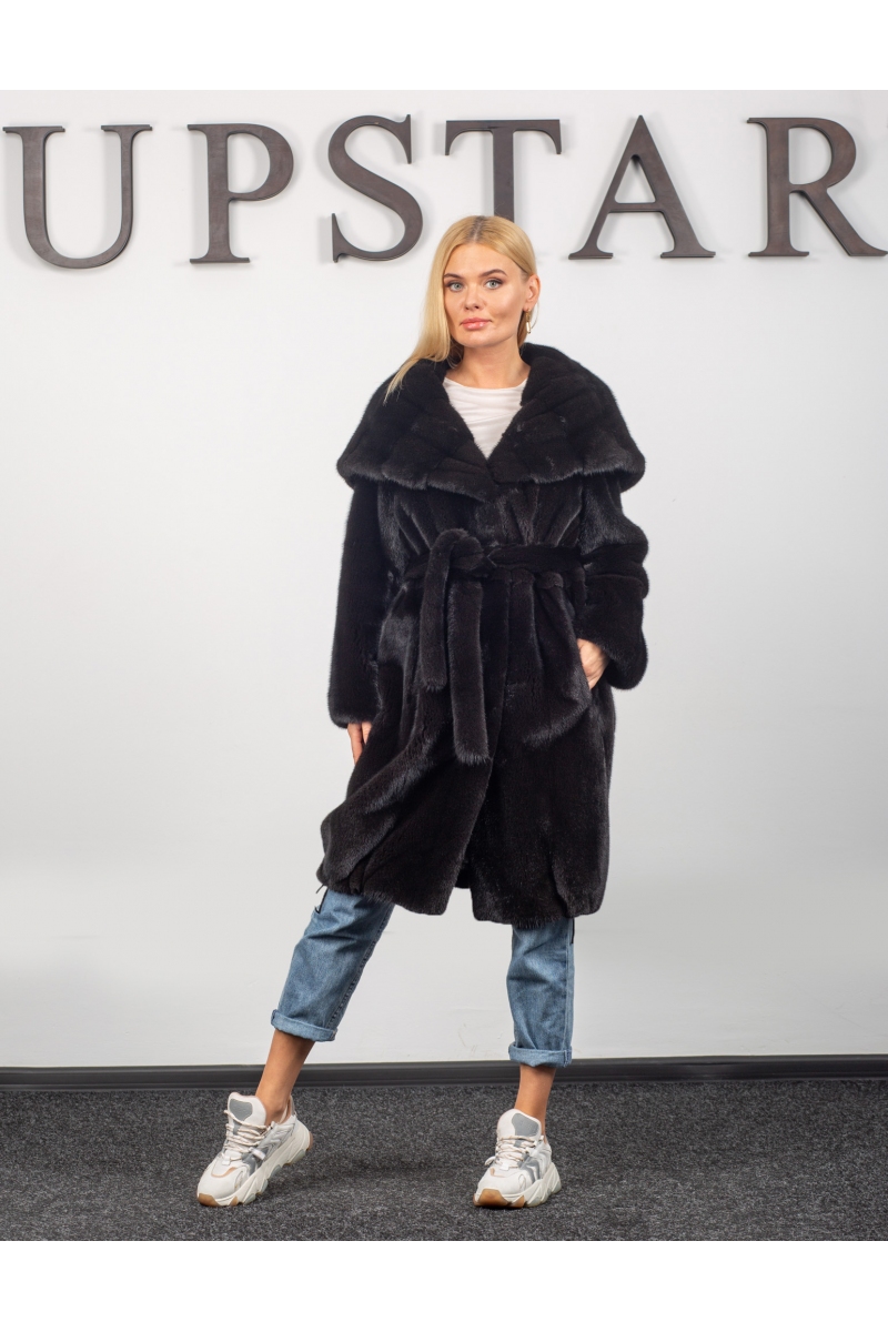 Фото - Шуба з норки 