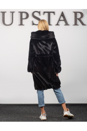 Шуба из норки