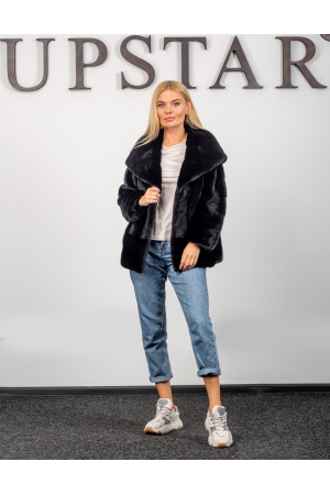 Шуба из норки