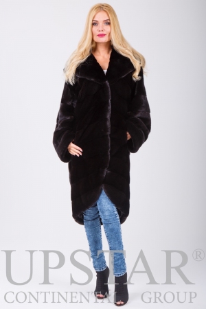 Шуба из норки