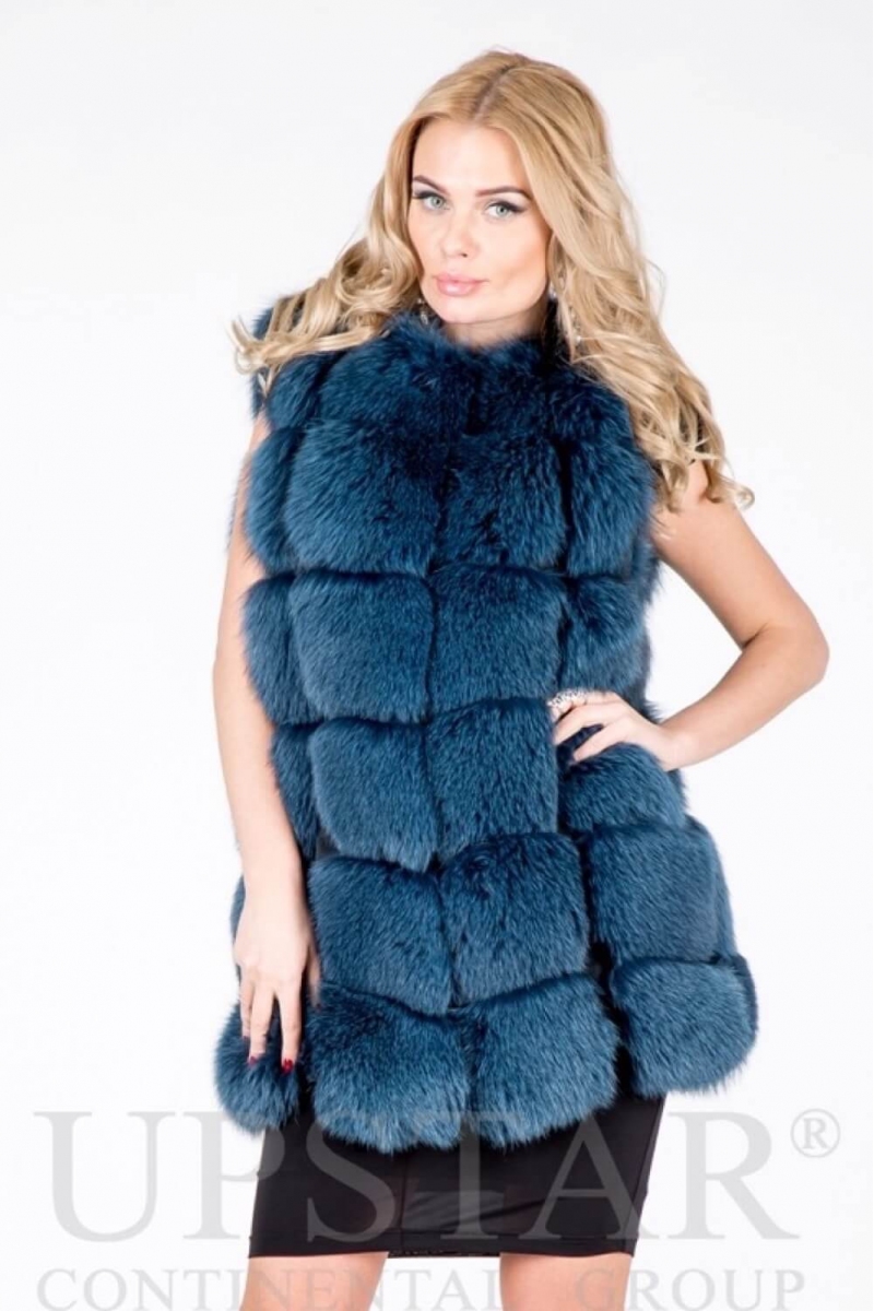 Fur vest 01-08-045-BFX-AQM