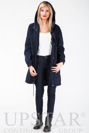 Женская парка с лисой