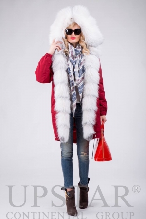 Фото - Женская парка с лисой (401)