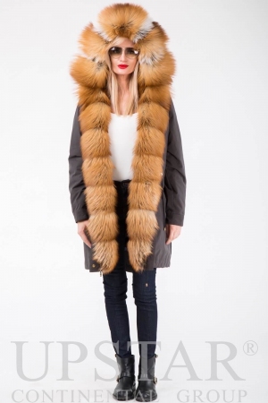 Фото - Женская парка с лисой (414)