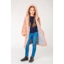 Kids fur coat 03-05-005-peach